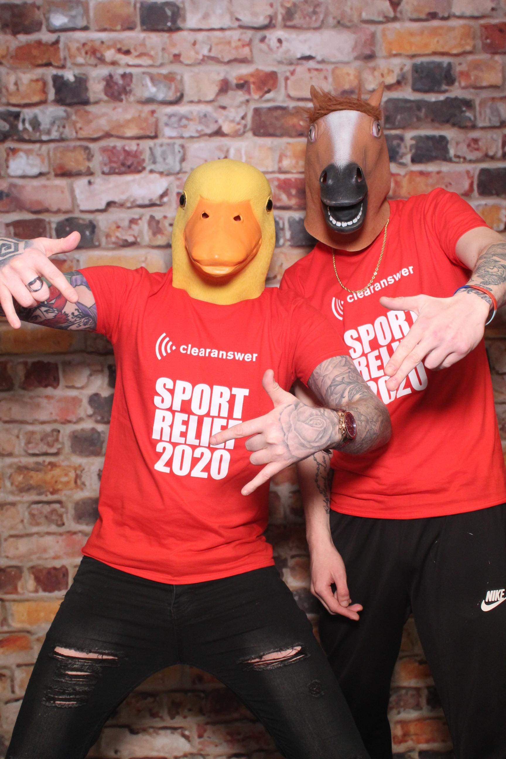 Clear Answer Sport Relief | View more photos from the event at gallery.magicimages.uk/u/MagicImages/Clear-Answer-Sport-Relief